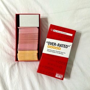 Over-Rated card game!